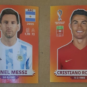 EXTRA STICKER MBAPPE MESSI CR7 NEYMAR World Cup Qatar 2022 PANINI LOT