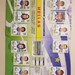 2 STICKERS FIGURINE MASTERS EDIZIONI NO PANINI STORIA MILAN GULLIT NEDERLAND