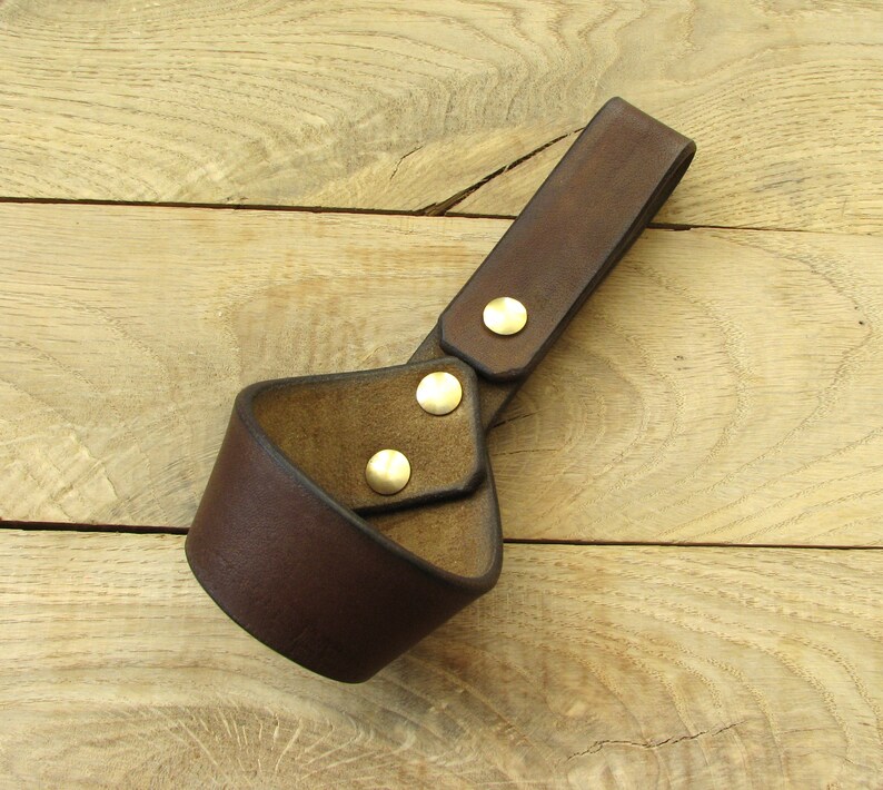 Handmade bushcraft Leather tomahawk hammer axe belt loop Etsy