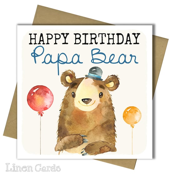 Geburtstagskarte Papa Geburtstagskarten Papa Etsy
