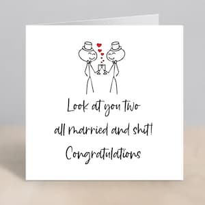 Wedding Day Card, Card For Gay Wedding, Gay Wedding Day, Congratulations On Your Wedding Mr Mr, Same Sex Wedding Card, Gay Wedding Day Card