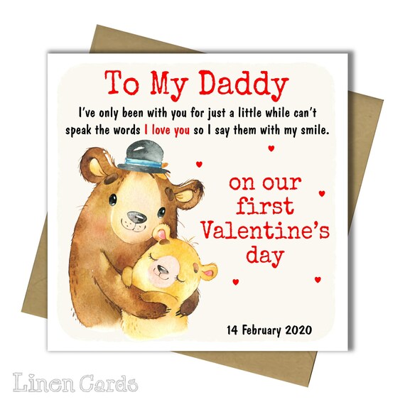 baby daddy valentines card