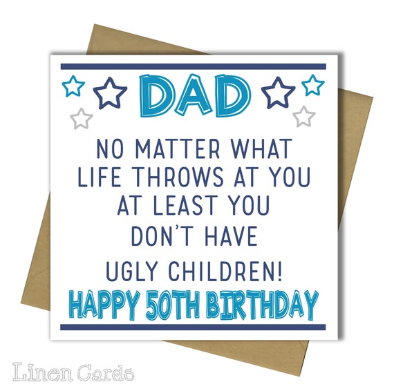 birthday cards for dad