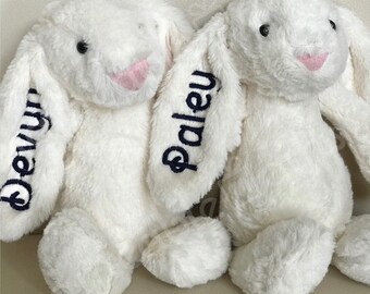 Baby bunny gift Baby shower gift First birthday gift Personalized bunny Newborn Gift personalized gifts Personalized Easter Bunny