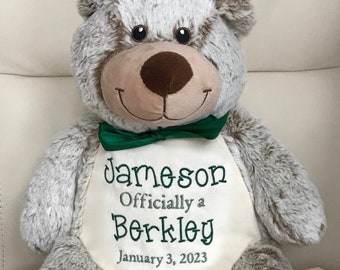 Personalized Adoption Gift, Adoption Day Keepsake,  Adoption Bear, Gotcha Day Gift, Adoption Gift Idea, Forever Family Gift, Adoption