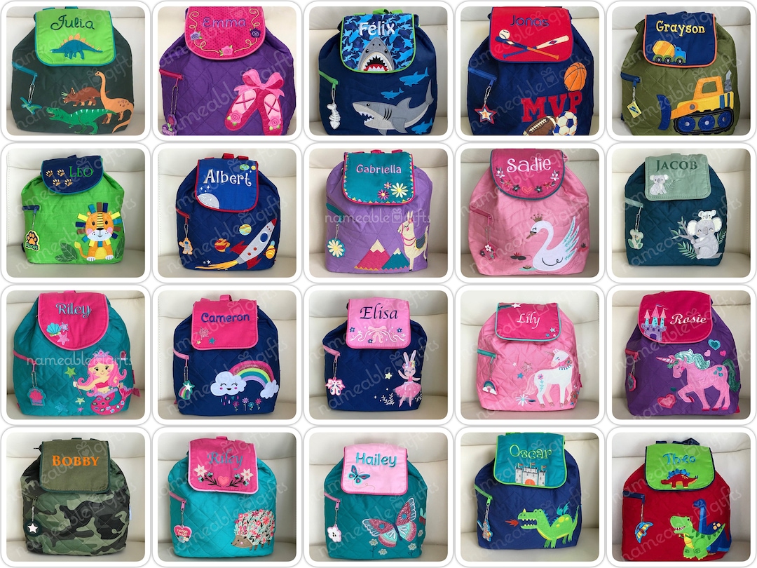 Personalized Kid Backpack, Toddler Backpack, Personalized Daycare