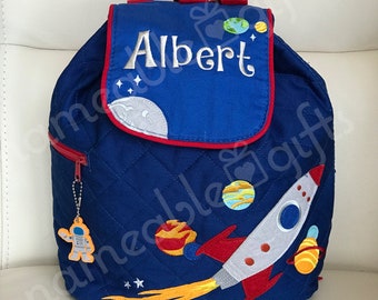 Personalized Backpack, Toddler Backpack, Personalized Gifts, Baby Backpack, Space Gift,  Personalized Gift, Personalized Embroidered Gifts
