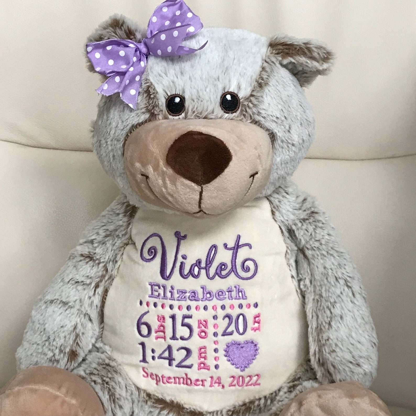 Personalized Stuffed Animal Personalized Baby Gift Etsy