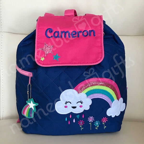 Personalized Backpack, Toddler Backpacks, Personalized Gifts, Girl Gifts, Rainbow Gifts, Christmas gifts for little girls, toddler girl gift