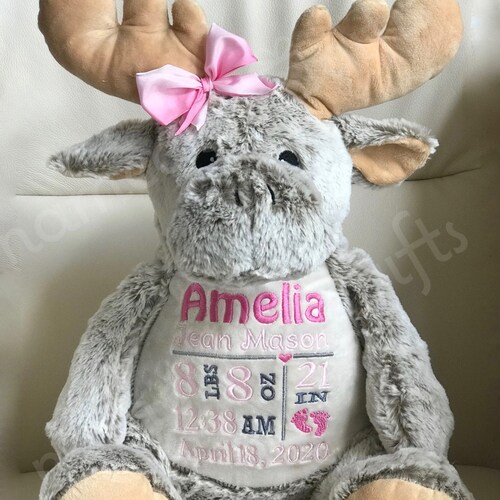Stuffed Animals & Plushies Toys Toys & Games Personalized Gift Moose