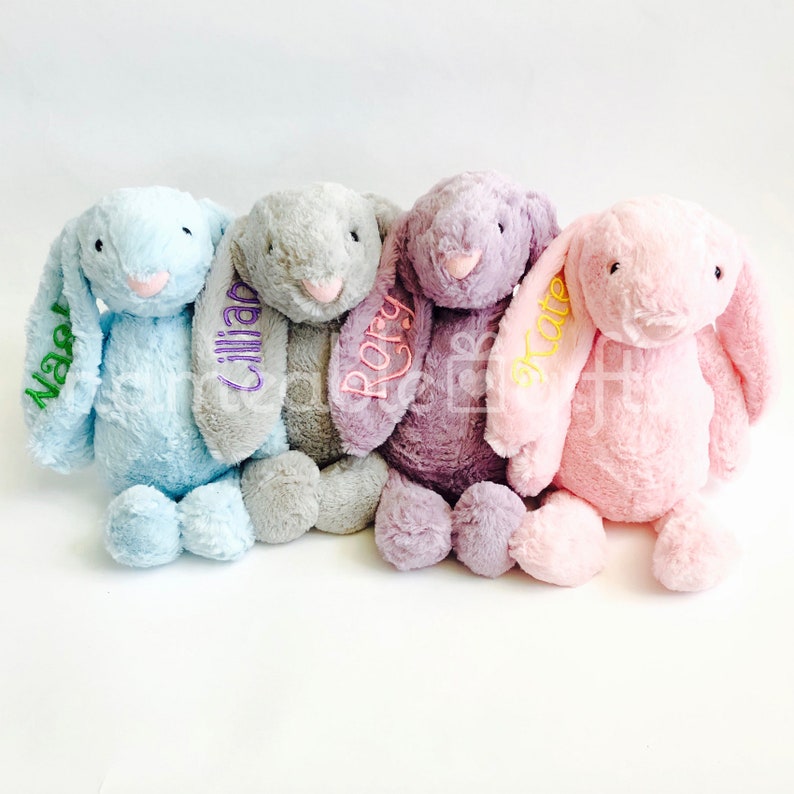 Baby bunny gift Baby shower gift First birthday gift Personalized bunny Newborn Gift personalized gifts Personalized Easter Bunny