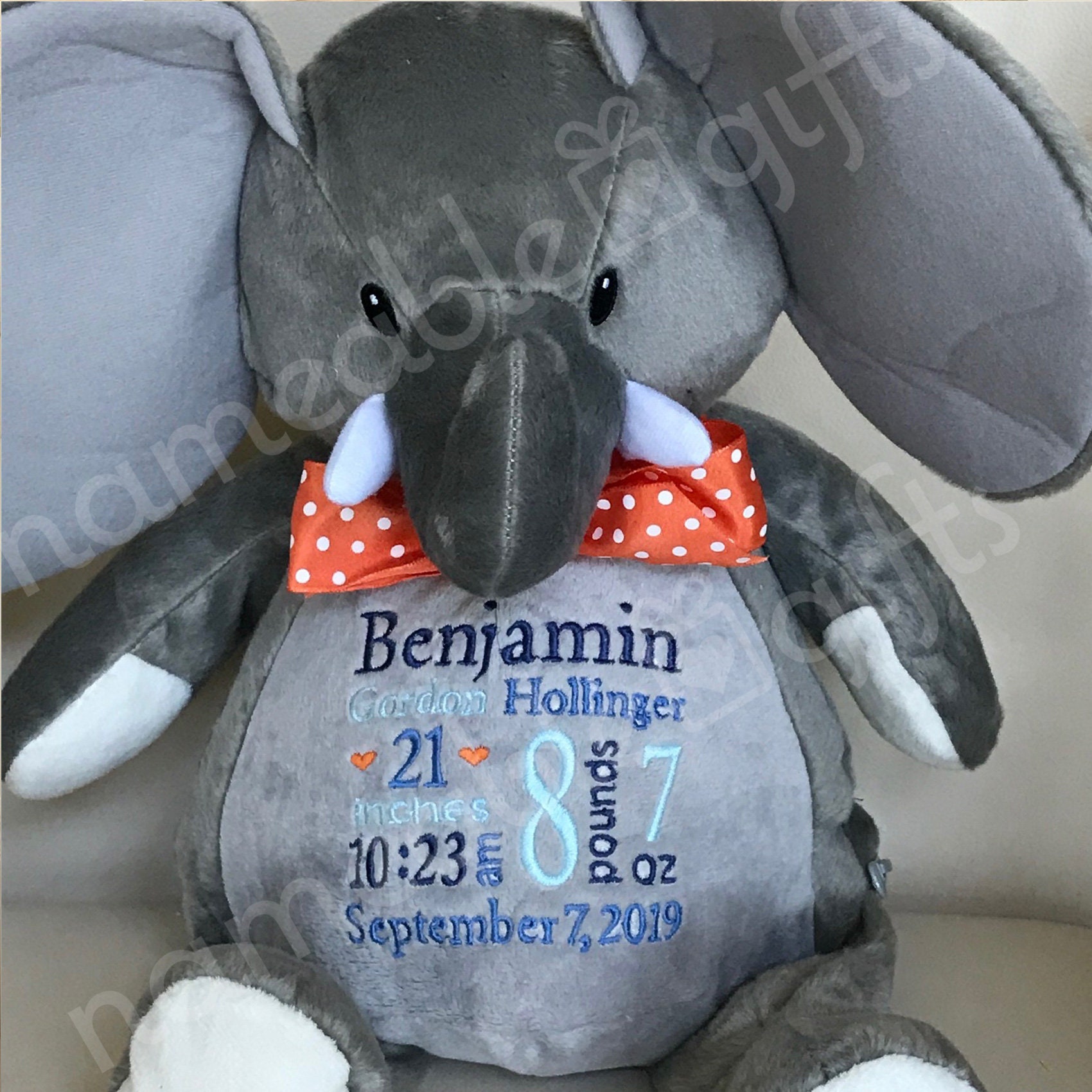 Baby Boy Personalized Stuffed Animals For Newborns Personalize