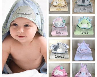 Hooded Towels, Personalized Baby Hooded Towel, Baby Hooded Towels, Baby Gift, Personalized Baby Gift, Baby Shower Gift, Newborn Gift, Baby