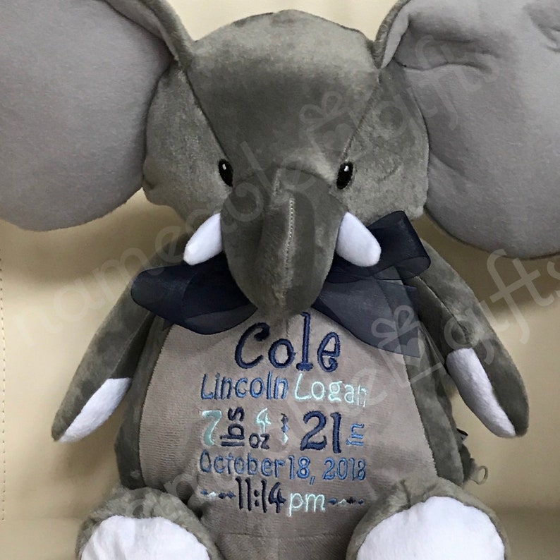 Personalized Stuffed Animal Personalized Baby Gifts Birth | Etsy