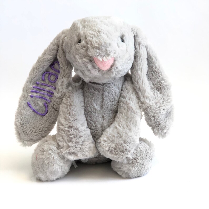 Baby bunny gift Baby shower gift First birthday gift Personalized bunny Newborn Gift personalized gifts Personalized Easter Bunny