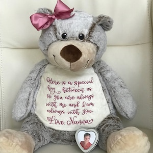 Comfort Bear, Memorial Bear, Ashes urn, Huggable urn, Baby loss, Angel baby, Comfort gift, Miscarriage, Remembrance Bears