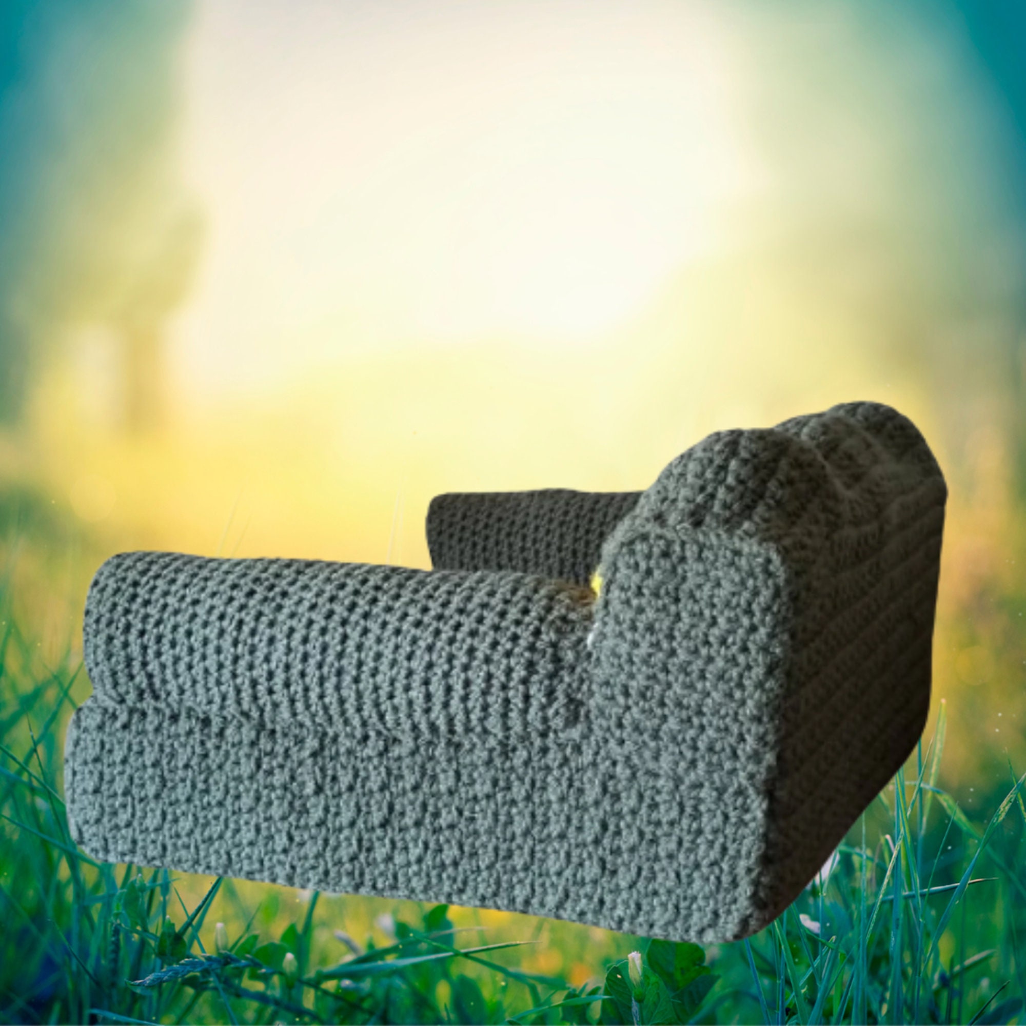 Football Cat Couch Pattern Cat Couch Crochet Pattern Couch Etsy Canada