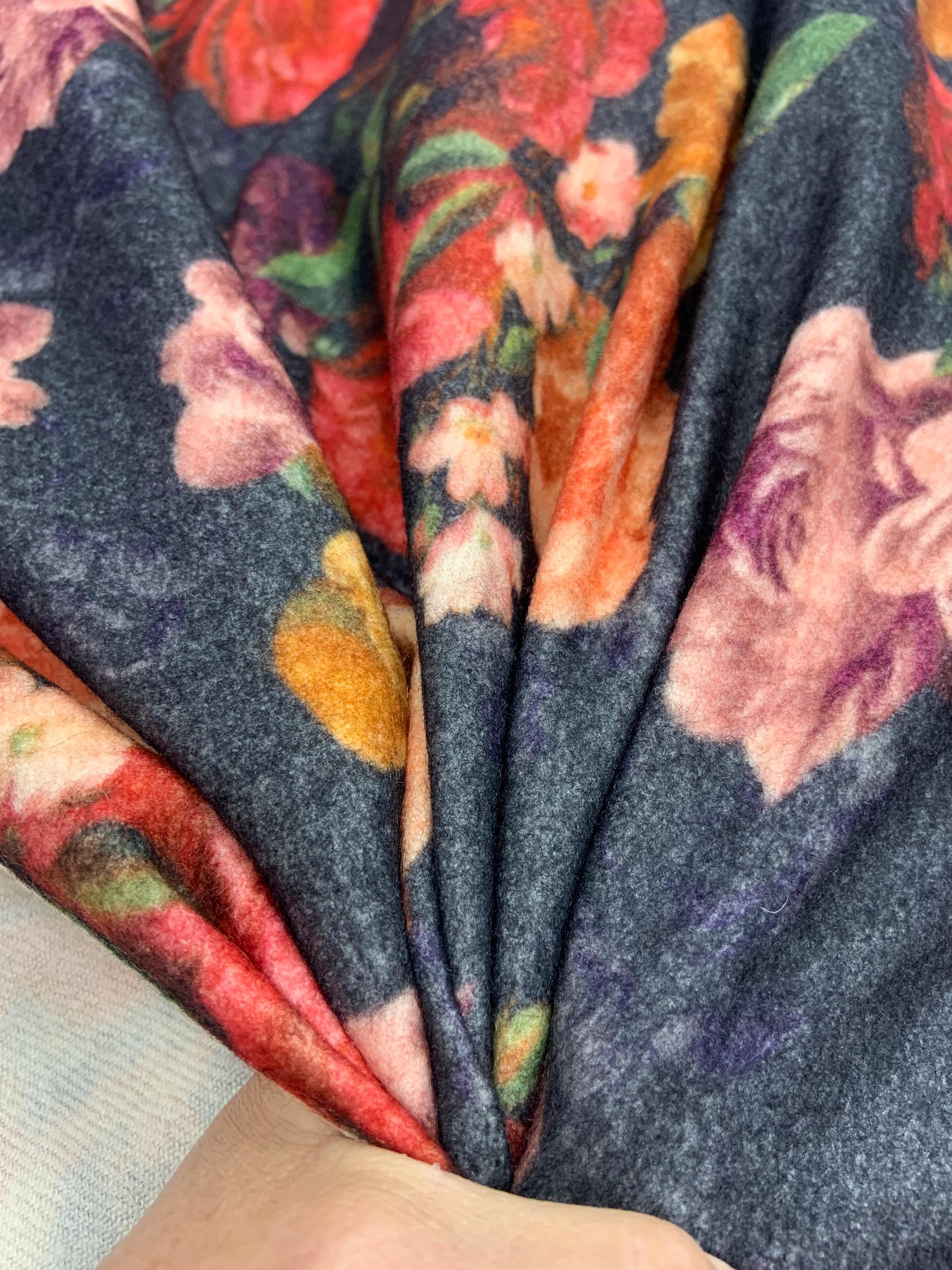 Cappotto Invernale Donna In Cotone Con Cappuccio, Ricami Floreali Colorati, Stile Hippie Bohémien, Taglie Dalla S Alla XXL - 2