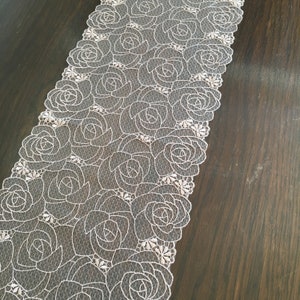 Beige lace trim, NudeChantilly lace,  Frenc Lace Trim,Wedding Lace, Lingerie Lace AT1802