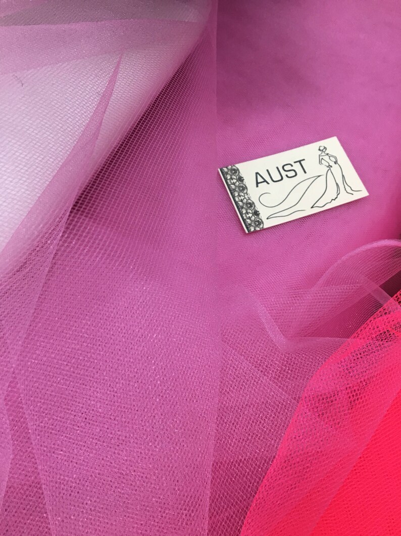 Pink Rigid Tulle Fabric Pink Tulle Wholesale Tutu Fabric Etsy