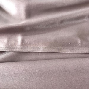 Pure silk satin elastane Old Rose color -140 cm wide by the Yard silk fabric