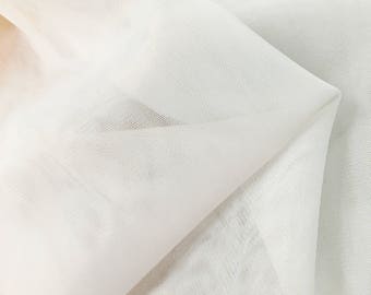 Mjuk ljusgrå 42 färger tyll av hög kvalitet, tyll till slöja, tyll till kjol, klänning, tyllbredd 3m, säljs per meter