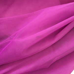 Soft Orhid Tulle 37 fabric, Orhid color Tulle, dark red-violet tulle,Wholesale Tutu , Tulle Fabric for Tutus - 3m width, sold per meter