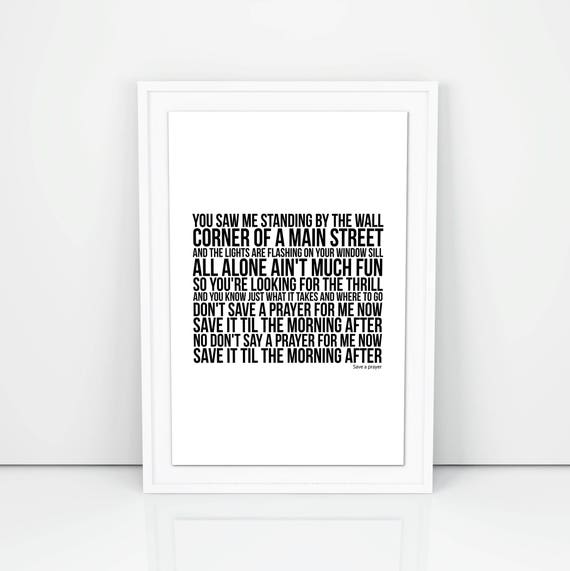 duran duran lyrics save a prayer duran duran lyrics save a prayer