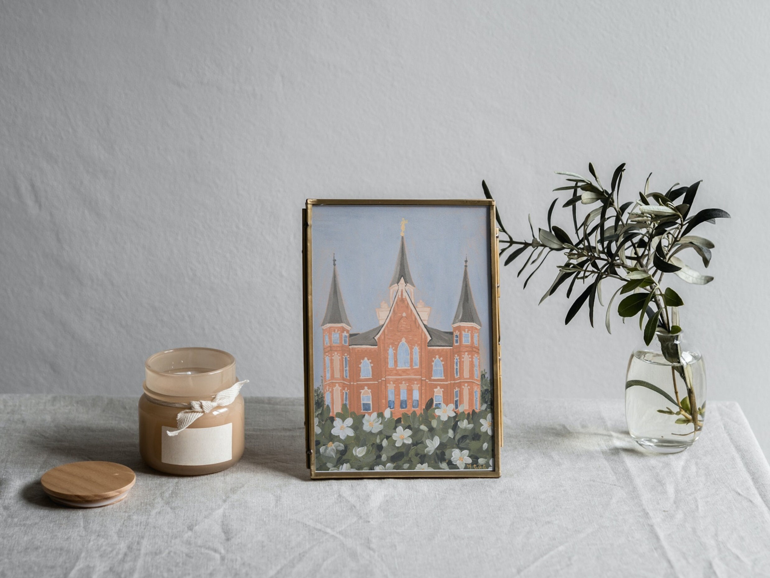 Provo City Center Temple 5x7 Art Print - Etsy