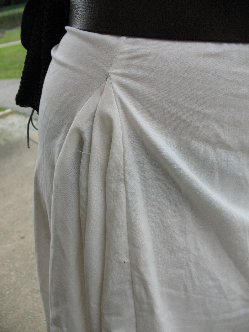 Cotton Irish Leine Chemise Tunic Dress Ren Faire Maiden LARP Etsy