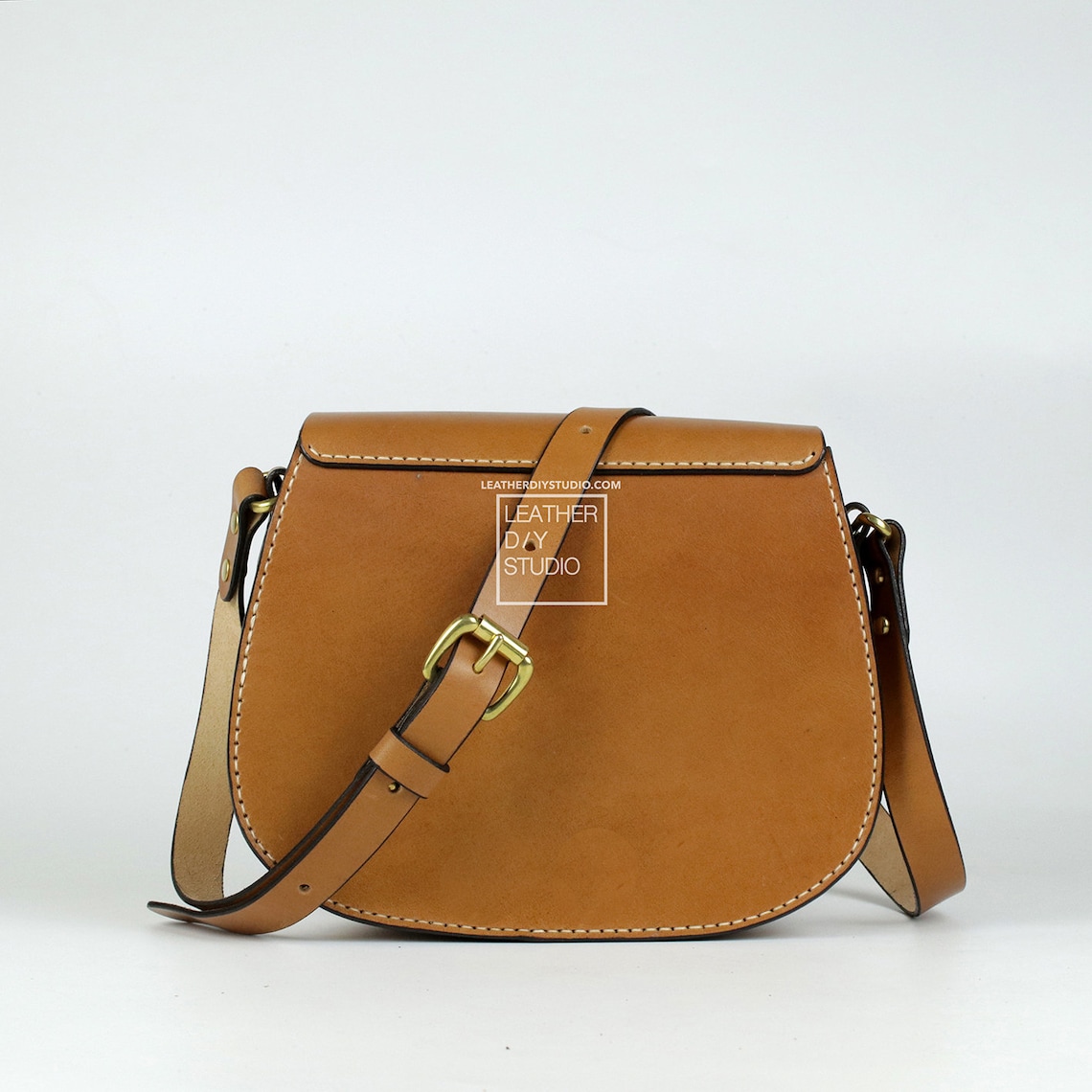 Build Along Leather Saddle Bag Pattern With Instruction/how to Etsy