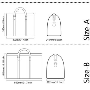 Duffle Bag Pattern/instruction/17 Inch Weekend Bag PDF - Etsy
