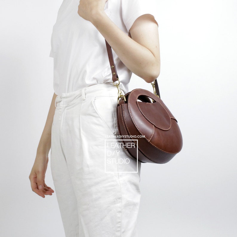 Leather Saddle Bag Pattern/diy Leather Bag Pattern/leather Etsy