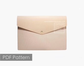 iPad Pro 12.9 10.5 leather case pattern/ Instruction pattern/leather ipad case PDF iPad holder/how to DIY gift pattern PDF/beginner pattern