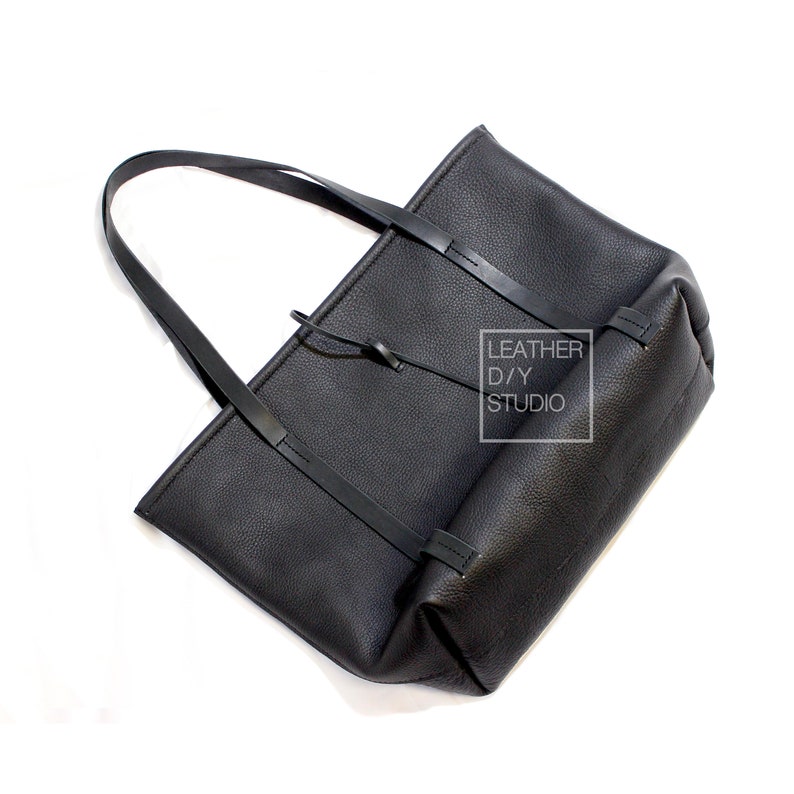 Leather Tote Bag Pattern Instruction Included/build Along - Etsy