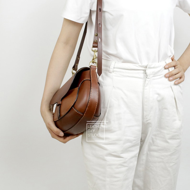 Leather Saddle Bag Pattern/diy Gift/leather Bag Pattern/saddle Etsy