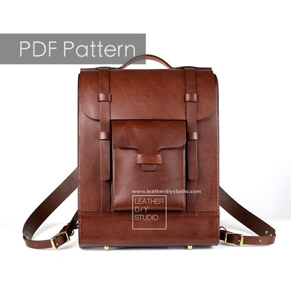 Patterns Man Backpack Pattern Leather Backpack Sewing Pattern