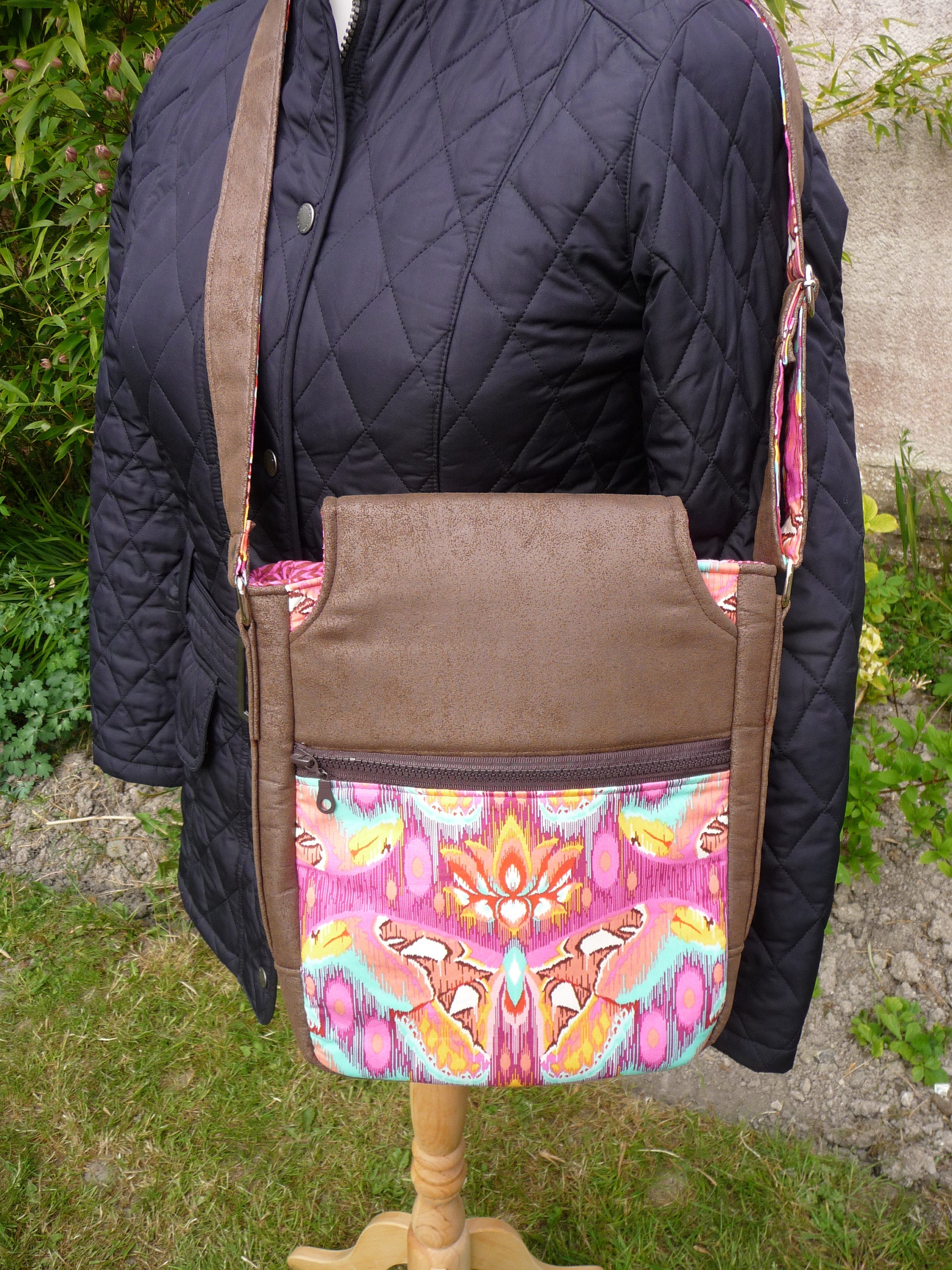 Cross body bag shoulder bag unique handcrafted in the UK Etsy