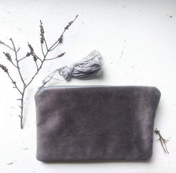 small velvet purse