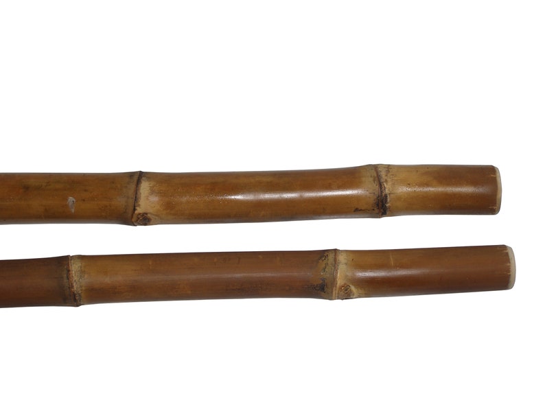 WF1930A Pair Escrima Kali Arnis Iron Bamboo Fighting Sticks Etsy