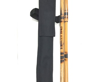 WF0430P  Kids Karate Martial Arts 20" Burned Rattan Escrima Sticks & Case Set stickfighting martial arts