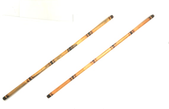 2 Filipino Doce Pares Hardened Escrima Kali Arnis Rattan 1/"x28/" Fighting Sticks