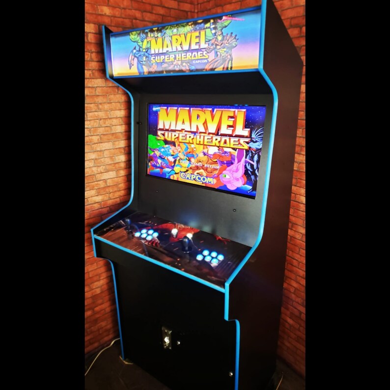 Custom Arcade Machine 3000 Classic Games Real Adult Size Etsy Canada