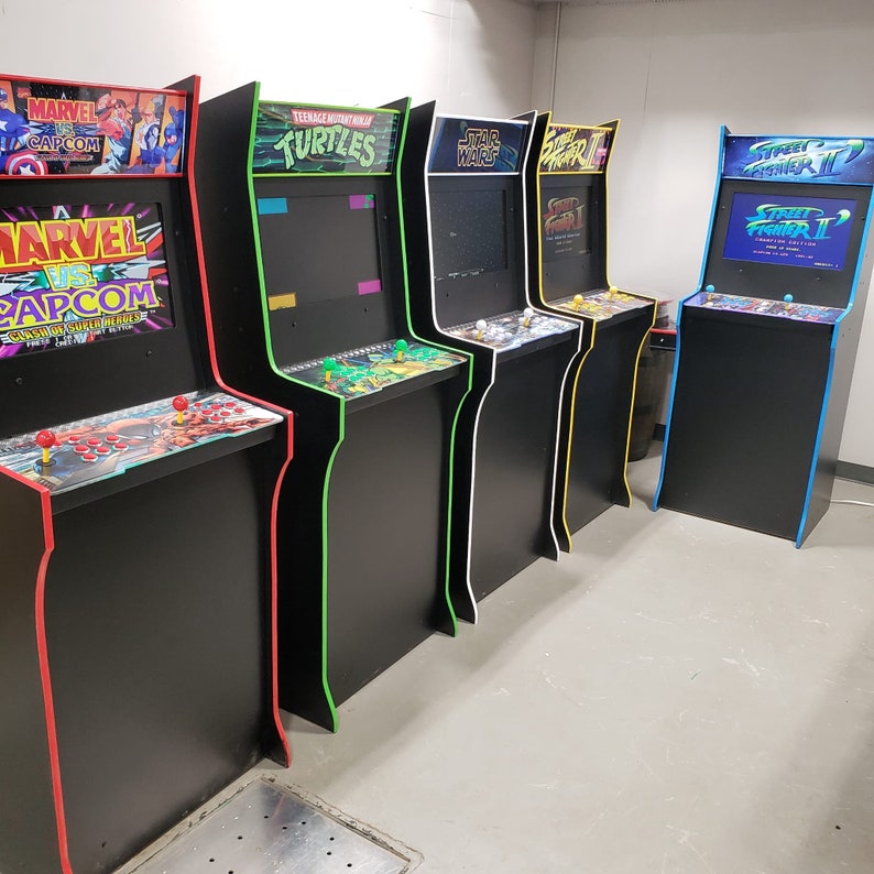 Custom Arcade Machine 3000 Classic Games Real Adult Size Etsy