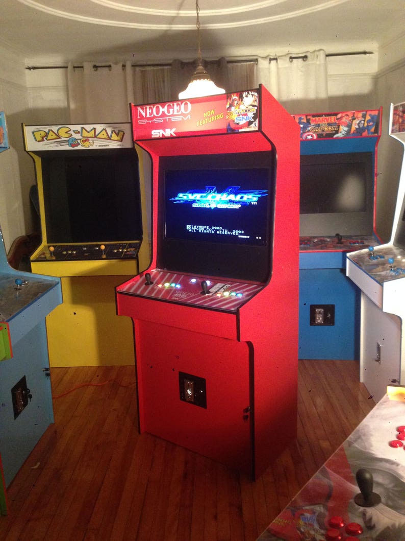 Neo Geo Snk Vs Capcom Arcade Cabinet Upright 161 Snk Games Etsy