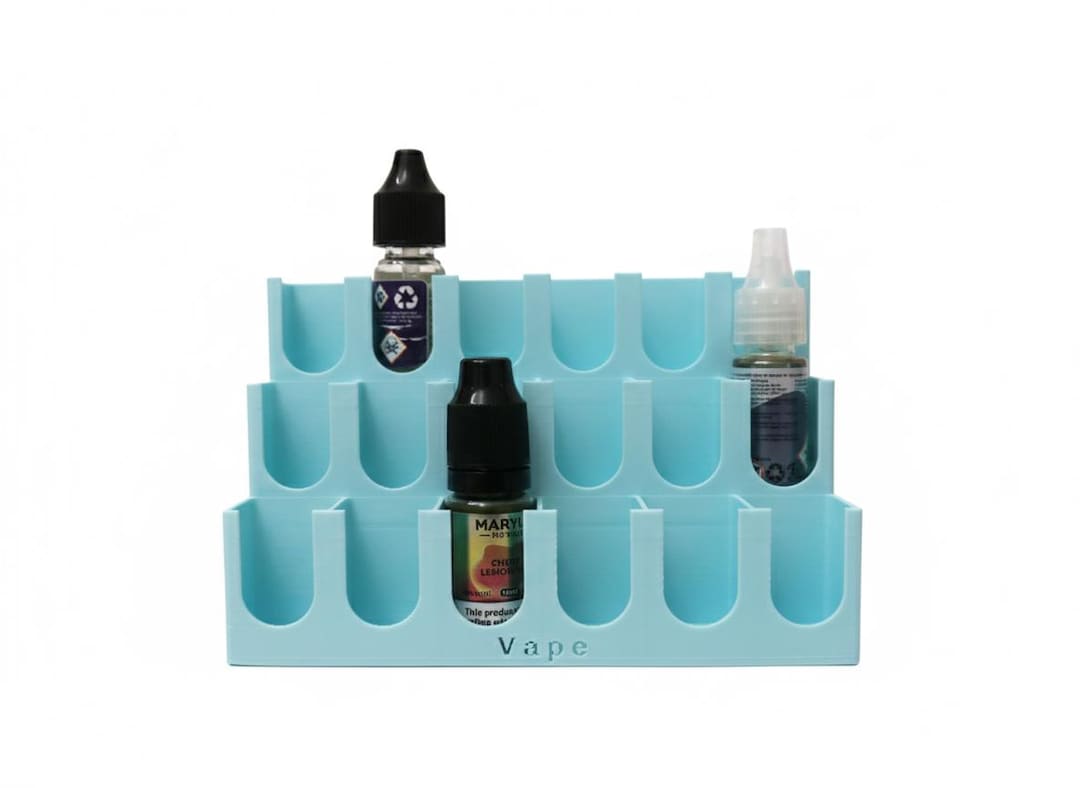 Vape Rac 18-bottle Vape Juice Holder | E-liquid Storage Rack | Vape Organizer ...