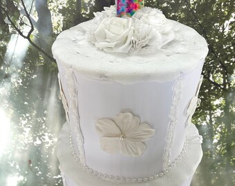 Wedding Cake Pinata Foam Flowers
