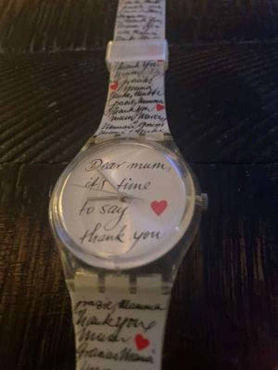 dear mum swatch watch