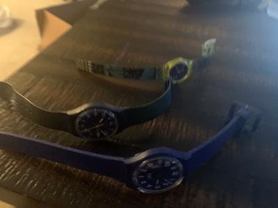 3 rare swatch watches