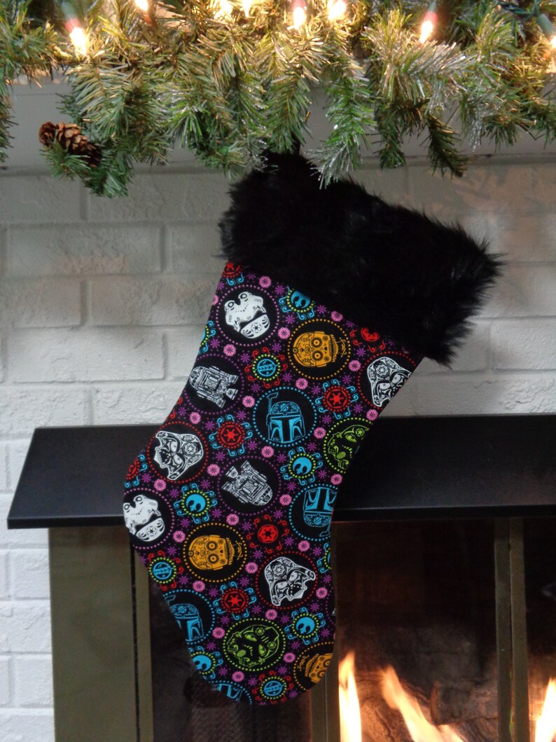 Sugar Skull Star Wars Stocking